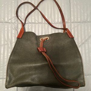 Oncour Full Up Leather Olive Bag ($850 Original)